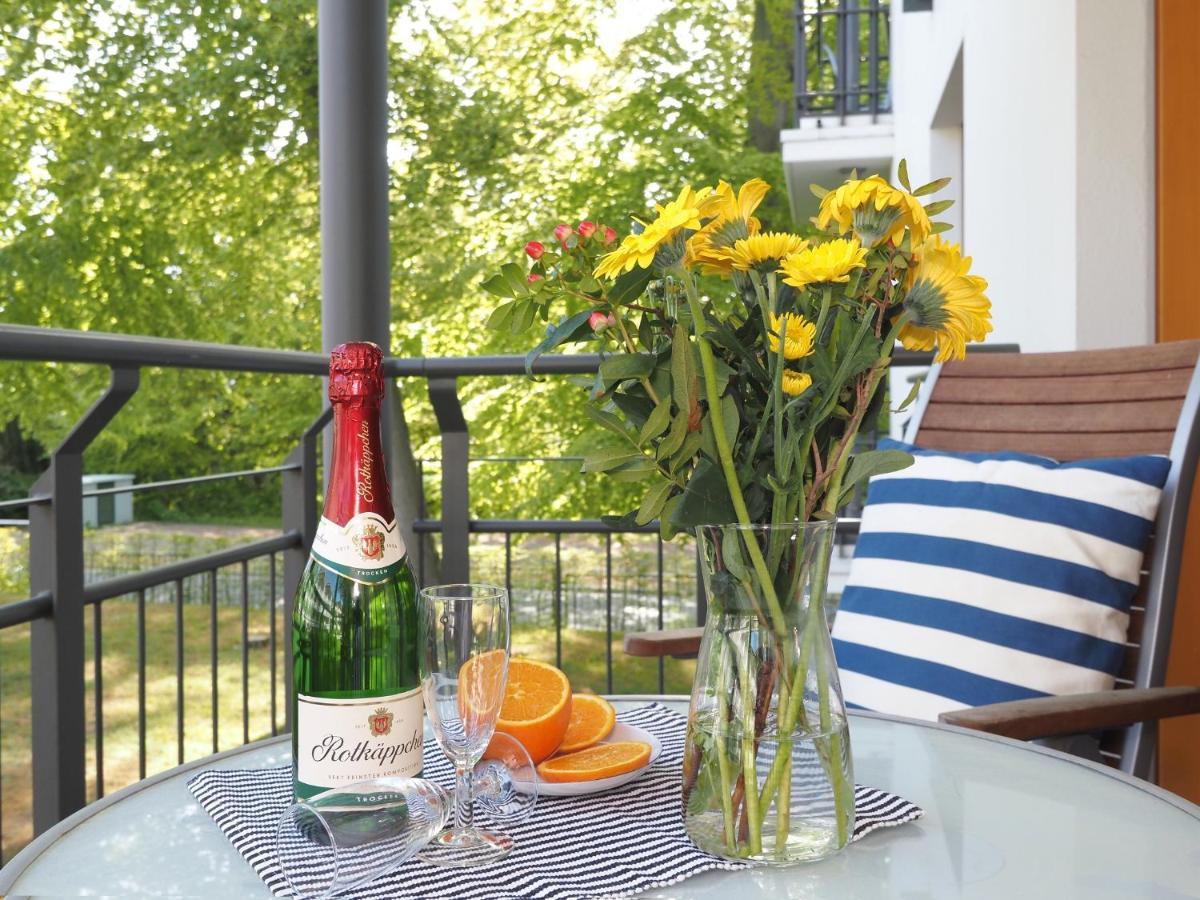 Kaiservillen Heringsdorf - 1-Raum-Ferienwohnung Mit Balkon D113 Εξωτερικό φωτογραφία